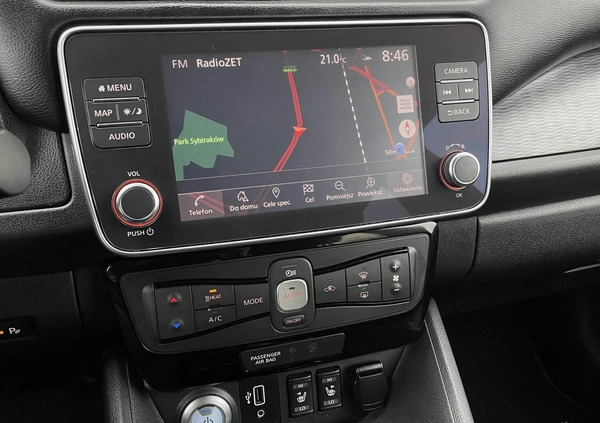 Nissan Leaf cena 87900 przebieg: 43840, rok produkcji 2019 z Rzeszów małe 781